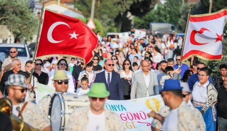 Değirmenlik Akıncılar’da 11. Dünya Çocuk Şenliği coşkuyla kutlandı