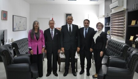 Nazım Çavuşoğlu, Kamusen'i kabul etti: İş birlikleriyle erişim ve kaliteyi artırmak istiyoruz