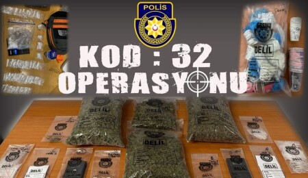 Alsancak'ta “Kod: 32 Operasyonu”: Üç kilodan fazla uyuşturucu ele geçirildi