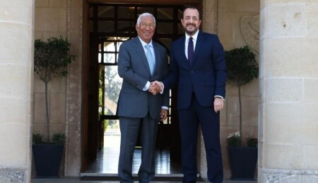Cyprus President, EU’s Costa Discuss Key Issues in Geneva Meeting