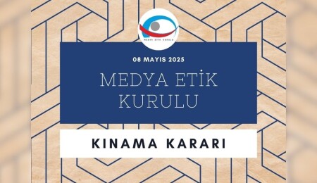 Medya Etik Kurulu, Cüneyt Oruç’u kınama kararı aldı