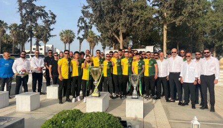 Mağusa Türk Gücü'nden Şampiyon Meleklere anlamlı ziyaret