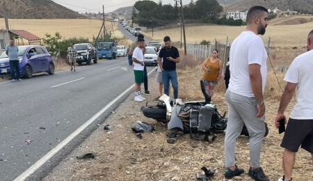 Young Motorcyclist Killed in Traffic Accident in Pınarbaşı