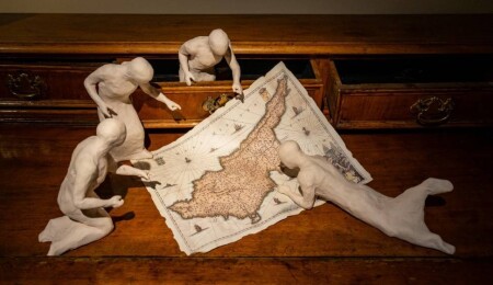 CVAR'da iki toplumlu seramik sergisi, Lefkoşa'nın güneyinde açıldı