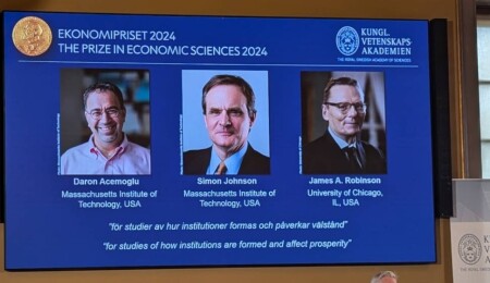 2024 Nobel Ekonomi Ödülü'nü Türk ekonomist Daron Acemoğlu, Johnson ve Robinson kazandı