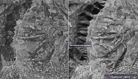 Rusya Federal Uzay Ajansı, Türkiye'deki depremin tektonik etkisini uydudan görüntüledi