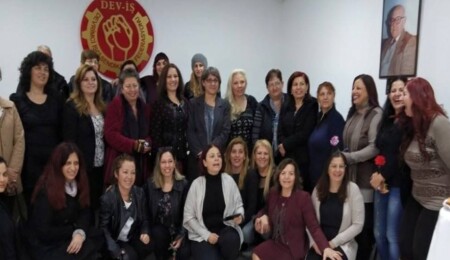 “İki toplumda emekçi kadınların konumu” konulu panel yapılıyor