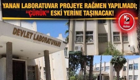 Devlet ‘laboratuvarını’ yapamadı; C-16 betonarme eski yerine taşınacak!