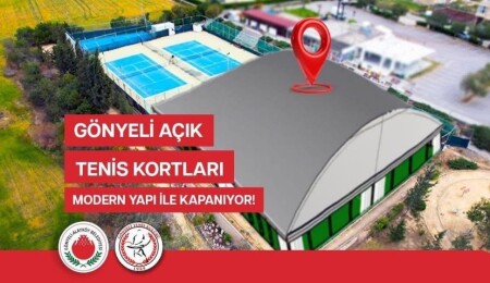 Hüseyin Amcaoğlu: Gönyeli açık tenis kortları modern yapıyla kapanıyor