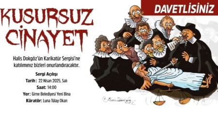 Prof. Dr. Halis Dokgöz “Kusursuz Cinayet” kitabı imza günü ve karikatür sergisi nisan ayında KKTC’de yapılacak