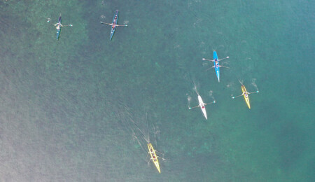 Eski milli sporcu, yüzlerce kişiyi kürek sporuyla tanıştırdı