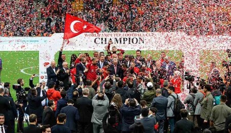 Türkiye Ampute Futbol Milli Takımı dünya şampiyonu
