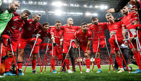 Türkiye, ampute futbolda "dünya 1 numarası"