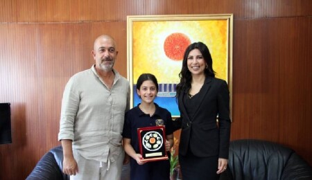 Özdenefe, Salsa Festivalinde başarı gösteren Elis Sermaye’yi kabul etti 