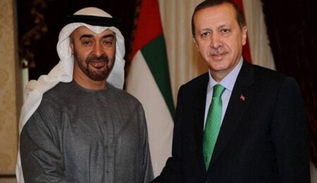 TC Cumhurbaşkanı Erdoğan, BAE Veliaht Prensi Nahyan ile görüştü