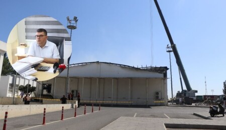 Berova: Ambarın yanan bölümünde imha edilecek mallar bulunuyordu