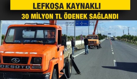KKTC Karayolu Master Planı kapsamında 62 km’lik yol yapım 5 yol yapım çalışması yürütülüyor