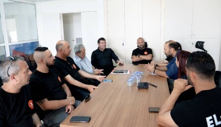 Bağımsızlık Yolu Milletvekili adayı Umut Ersoy, EL-SEN'i ziyaret etti 