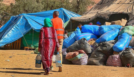 Fas'taki deprem bölgelerinde hayat aşamalı olarak normale dönüyor