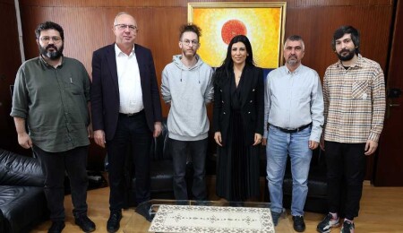 Fazilet Özdenefe, Kıbrıs’ta Vicdani Ret İnisiyatifi aktivistlerini kabul etti