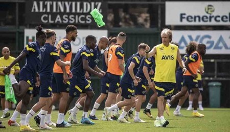 Fenerbahçe'de, Slovacko maçı hazırlıkları tamamlandı