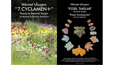 Uluçam’ın Fosil Takılar ve Cyclamen Sergisi 19 Mart’ta açılıyor
