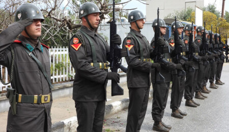 Çanakkale Zaferi’nin yıl dönümü nedeniyle İskele’de tören düzenlendi