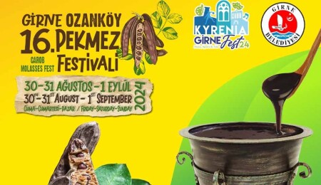 16. Girne Ozanköy Pekmez Festivali bugün başlıyor