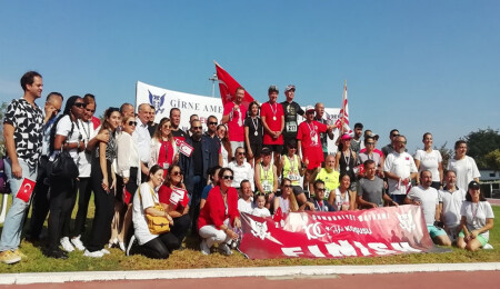 GAÜ'nün yol koşusu, bu kez 100'üncü yıl gururuna ortak oldu