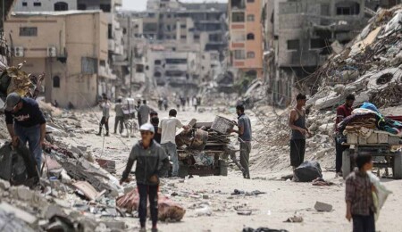 İsrail ordusunun gece Gazze Şeridi'ne yaptığı saldırılarda ölü ve yaralılar var