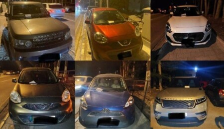 Girne’de kaldırımlara park eden araç sürücülerine ceza yazıldı!