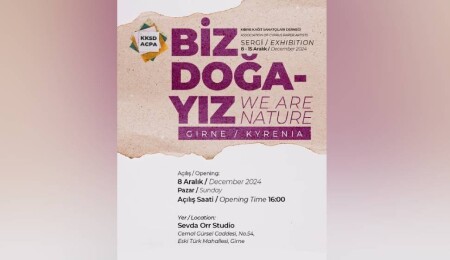 "Biz Doğayız" Sergisi Girne'de açılıyor