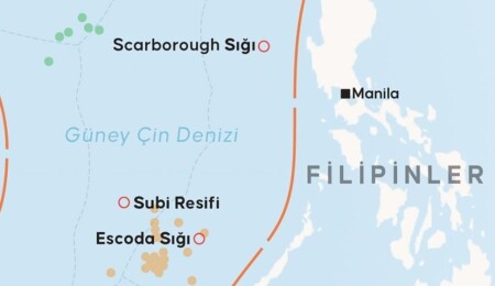 Çin ve Filipinler arasında Güney Çin Denizi'nde gerilim