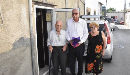 Güngördü, 1 Ekim Dünya Yaşlılar Günü nedeniyle ziyaretlerde bulundu