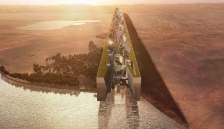 Suudi Arabistan’a yapılacak 1 trilyon dolarlık gökdelenin planları belli oldu