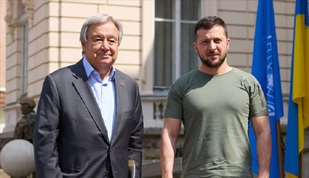 Zelenskiy: BM, Zaporijya'nın Rus birliklerinden arındırılmasını sağlamakla yükümlü