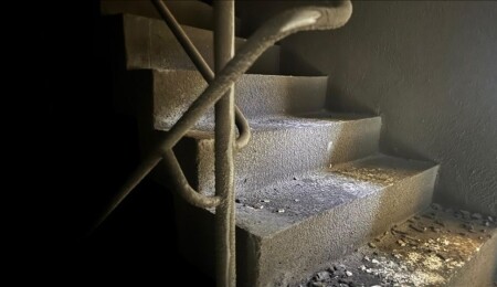 Grand Kartal Otel'in yangın merdiveni görüntülendi