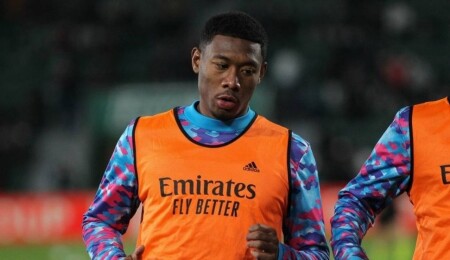 David Alaba, 12 ay sonra futbola döndü