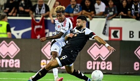 Beşiktaş 6 gollü maçtan avantajla dönüyor