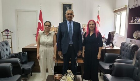 Kıbrıs Otizm Derneği, Milli Eğitim Bakanı Çavuşoğlu ile görüştü