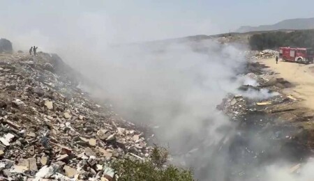 Hamitköy’de yangın!