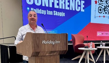 Hasan Çakmak Makedonya’da Kıbrıs kültürünü anlattı