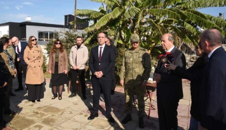 Cumhurbaşkanı Tatar: Haspolat kapısının açılmasına yönelik ortak bir irade ve güçlü destek var