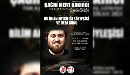Evrim Ağacı kurucusu Çağrı Mert Bakırcı söyleşi ve kitap imza günü düzenleyecek