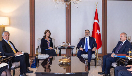 Türkiye Dışişleri Bakanı Fidan, Ankara'da Holguin'i kabul etti