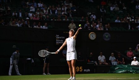 Wimbledon'da Iga Swiatek son 8'e kaldı