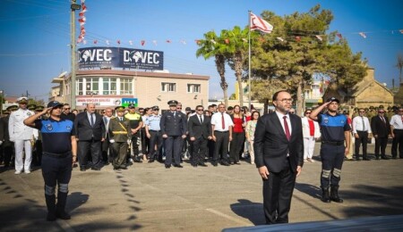 30 Ağustos Zafer Bayramı İskele’de de törenlerle kutlandı