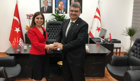 AK Parti Konya Milletvekili Orhan Erdem, Sağlık Bakanı Altuğra'yı ziyaret etti