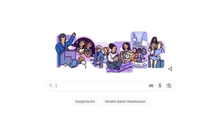 Google'dan 8 Mart Dünya Kadınlar Günü'ne özel doodle