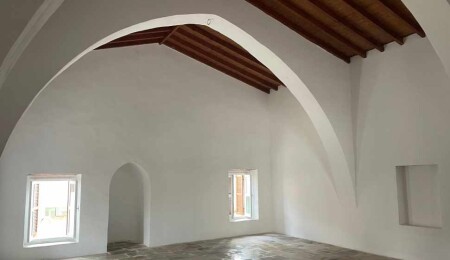 Tarihi Kalavason Köyü Camisi’ndeki koruma çalışması tamamladı